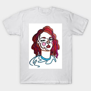 Portrait of A Girl T-Shirt